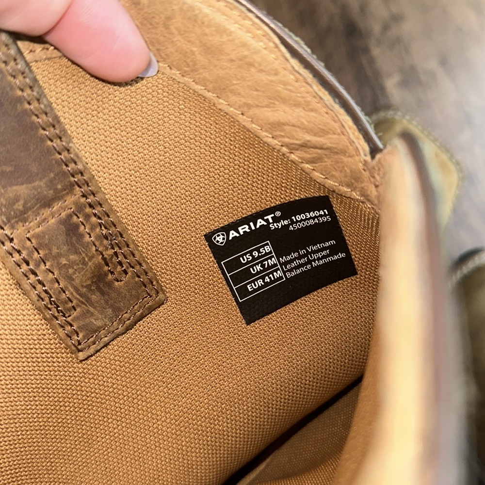 Ariat Brown Western Boots - Picture 4 of 5
